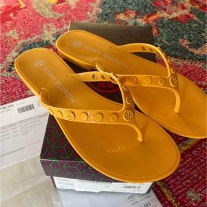 Tory Burch jelly flip-flops/sandals - I’m open to trades.